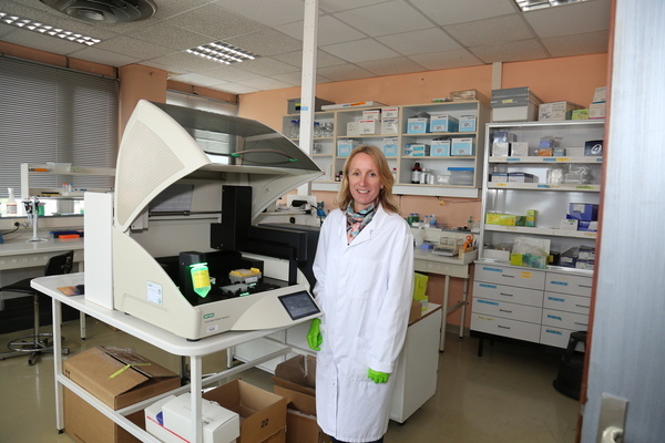 Dr Florence Le Calvez-Kelm, Scientist in the Genetic Cancer Susceptibility Group, Section of Genetics