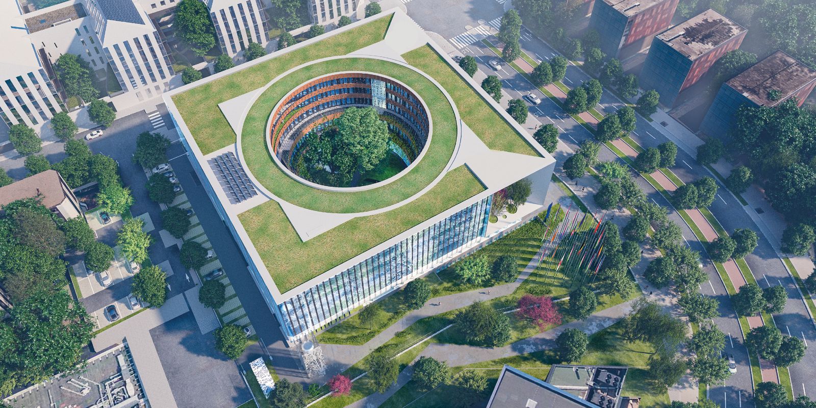 Nouveau Centre/New Building